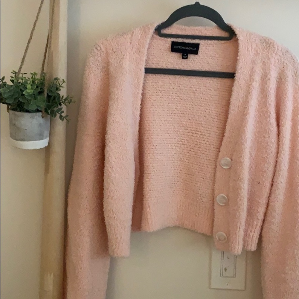 Baby Pink Cardigan